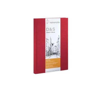 Imagem de Sketchbook D&S Caderno Vermelho A5 Retrato 140g 80fls