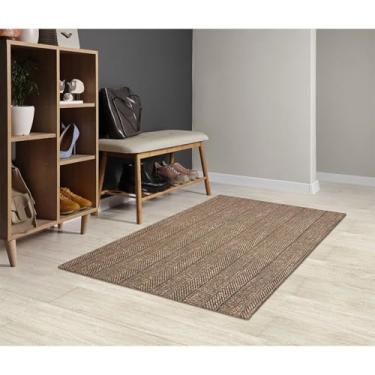 Imagem de Tapete 100x150cm Eco Terra Tapetes São Carlos Madeira