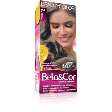 Imagem de Coloração Bela&Cor - 7.1 Louro Cinza Médio