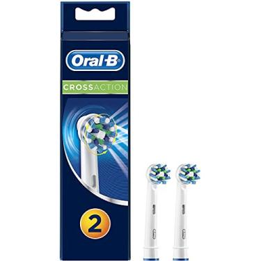 Imagem de Oral-B Refil de cabeças de escova de dentes elétrica Cross Action, 2 unidades