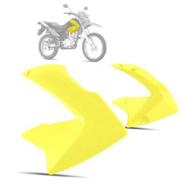 Imagem de Aba Do Tanque Lateral Par Moto Bros 150 2009 2010 2011 2012 - Pro Tork