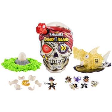 Imagem de Ovo Surpresa Dinossauro Smashers Dino Island - Cabeça de Pirata Fun