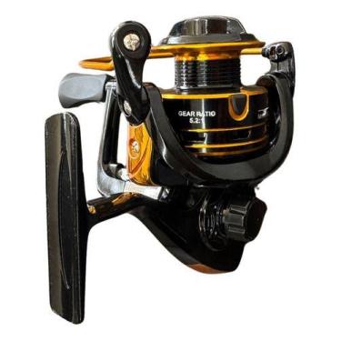 Imagem de Molinete De Pesca 3000 5.2:1 Drag 14 Rolamentos Aluminio Pro - H2, Pre