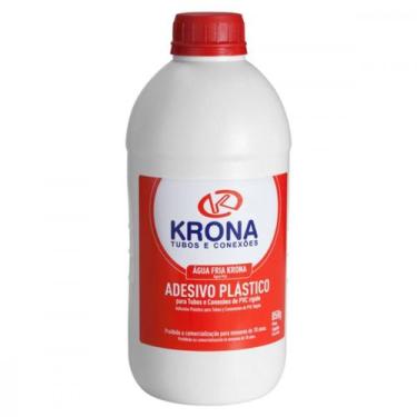 Imagem de Cola Para Tubos E Conexoes Pvc Krona 850Gr.