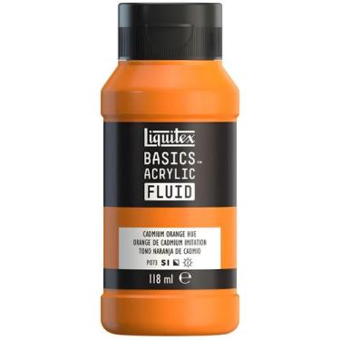 Imagem de Tinta Acrilica Basics Fluid 118ml Liquitex Escolha a Cor, 385 CADMIUM 
