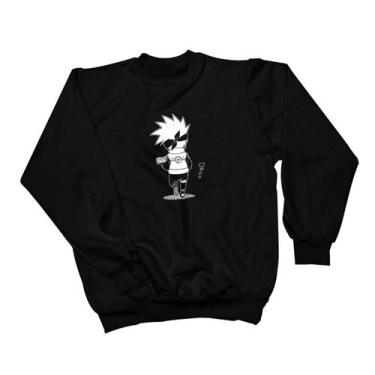 Imagem de Moletom Blusa de Frio Naruto  - outra, Preto, G