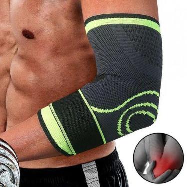 Imagem de Cotoveleira Ortopédica Academia Tendinite Ajustável - ZEM