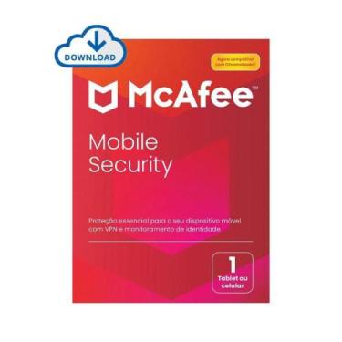 Imagem de McAfee Antivírus Mobile Security - Licença de 1 ano 1 dispositivo - An