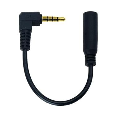 Imagem de Arklove 3,5 fêmea TRS para trrs macho MC3 adaptador de microfone de 3,5 mm adaptador de microfone 1/8 polegada para iPhone, smartphones e tablets Android