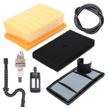 Imagem de NIMTEK Filtro de ar TS400 com kits de ajuste de vela de ignição para STHIL TS 400 Serra de corte de concreto substituir 4223-141-0300