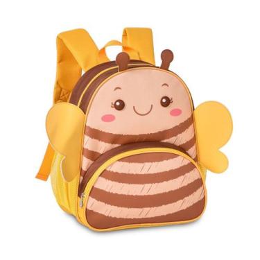 Imagem de Mochila Bolsa de Costas Zoo Infantil Escolar Pets - Borboleta, Abelha 