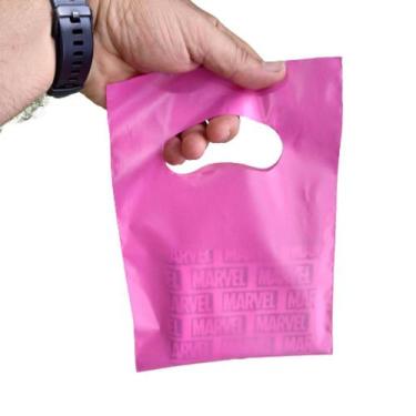 Imagem de 50 Sacolas Plásticas 1º linha alta densidade  -  tratadas para impress