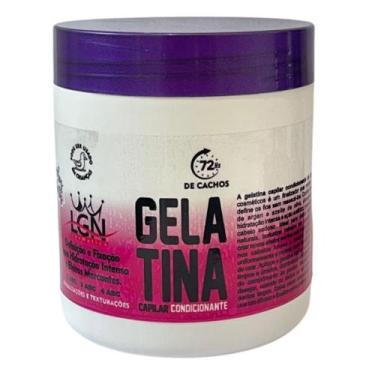 Imagem de Gelatina capilar 72HS de cachos 500ml - LGN Cosmétics