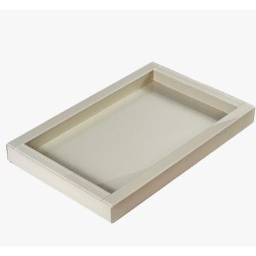 Imagem de Bandeja Decorativa Marmorizada 26x40 cm - Dani Decorações