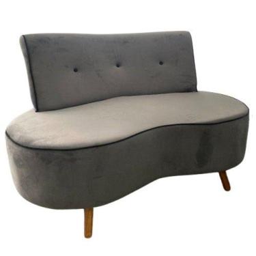 Imagem de Sofá Doha 160cm - Cinza - Konfort