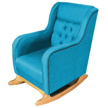 Imagem de Poltrona De Amamentar Balanço Retro Beatriz Decor - Beatriz Decor , TU