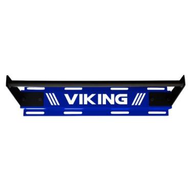 Imagem de Barra Fixa De Parede - Pull-Up 80CM - VIKING FITNESS, Azul