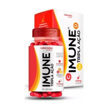 Imagem de Imune Tripla Ação 60cáps. 650mg - Labornatus 