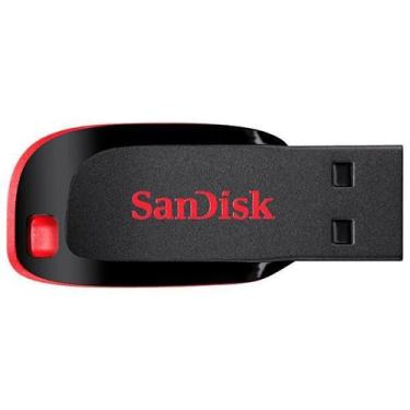 Imagem de Pen Drive de 64GB Sandisk Cruzer Blade SDCZ50-064G-B35 USB 2.0 - Preto