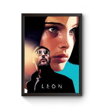 Imagem de Poster Moldurado Leon The Professional - Fanarte