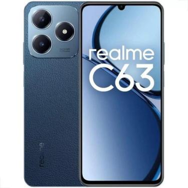 Imagem de Realme C63 256GB/128GB + 16GB RAM, Tela 6.74" 50MP, IPX54, NFC - Smart