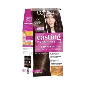 Imagem de Tinta casting gloss castanho natural 400 - LOREAL