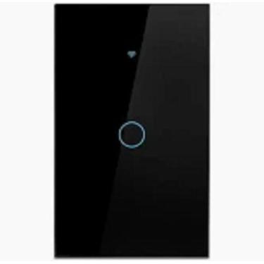 Imagem de Interruptor inteligente touch wifi/bluetooth preto - AITEK
