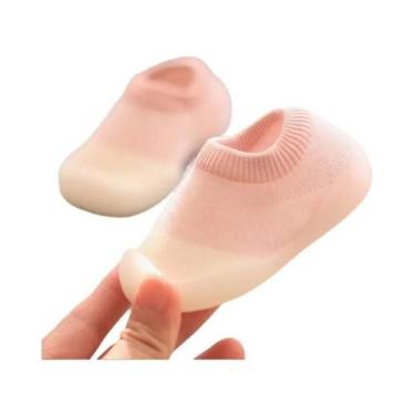 Imagem de Botas de Malha para Bebê - Confortáveis, com Sola de Borracha, 2-4 ano