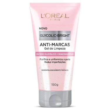 Imagem de Gel De Limpeza Facial Anti-Marcas L'Oréal Paris Glycolic Bright 150g -