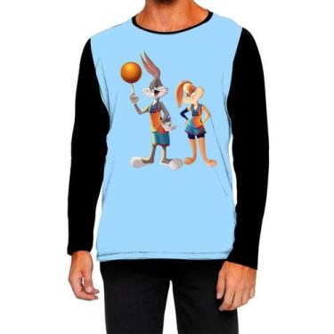 Imagem de Camiseta Manga Longa Ads Pernalonga e Lola looney Tunes - Fabriqueta, 
