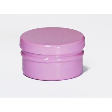 Imagem de Kit com 10 lata para bem casado em aluminio colorido - aluminios e cia