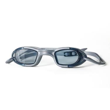 Imagem de Óculos para Natação Latitude, Hammerhead, Unissex, Fumê/Prata