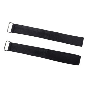 Imagem de Deevoka 2 pçs máquina de remo tiras de pé equipamentos de fitness ajustável fixadores portáteis substituição perna faixas de treinamento para homens