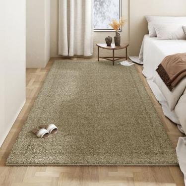 Imagem de Tapete listrado geométrico de luxo, confortável, macio, para sala de estar, bege, cor creme, decoração moderna, tapete para quarto, YHT078, M, 300x400CM