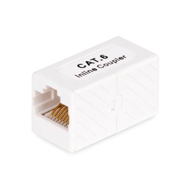 Imagem de StarTech.com Acoplador RJ45 pacote com 5, acoplador Cat6 em linha, conector fêmea para fêmea (F/F) T568, extensão de cabo Cat6 não blindado