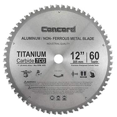 Imagem de Concord Blades ACB1200T060HP lâmina de serra de metal não ferroso TCT de 30,5 cm 60 dentes