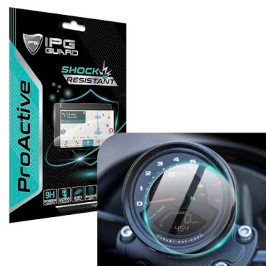 Imagem de IPG Protetor de tela ProActive feito para Harley 2023-2024 Lowrider S tela de dureza 9H película nano cerâmica clareza ultra responsiva antiarranhões para HarleyLowRiderS
