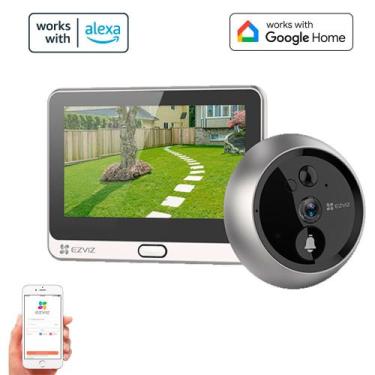 Imagem de Olho Mágico Digital Ezviz DP2C - APP Campainha Vídeo 1080p