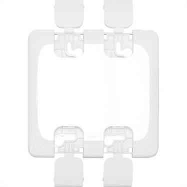 Imagem de Placa Pial Pop Branca 4X4 - Cega Lgp40