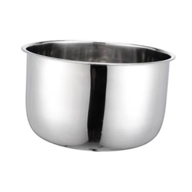 Imagem de Bothyi Panela de arroz recipiente interno panela de arroz forro panelas resistente multifuncional panela elétrica panela interna para restaurante fogão, 6l