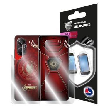 Imagem de IPG Feito para tela de hidrogel POCO X7 Pro + protetor traseiro invisível sensível à tela sensível ao toque HD película transparente antiarranhões - suave/autorreparação/sem bolhas - para X7ProFB