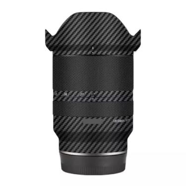 Imagem de Película adesiva para lente de câmera Tamron 17-28 mm F2.8 Di Lil RXD adequado para Sony Mount Camera Protector Vinyl Decal Skin F/2.8 17-28 2.8 (fibra de carbono preta)