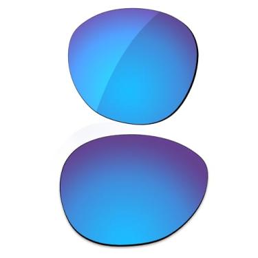 Imagem de LenzReborn Lente polarizada de substituição para óculos de sol RayBan Jackie Ohh II RB4098 60 mm - azul gelo - espelhado polarizado