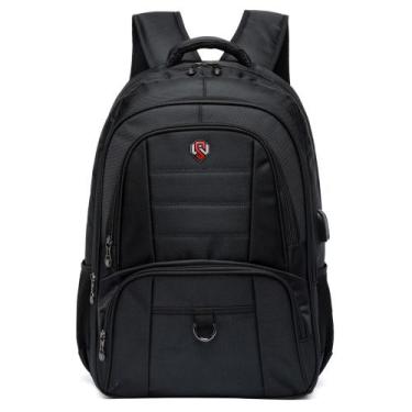 Imagem de Mochila De Costas Masculina Resistente Executiva Swissport Trabalho, U