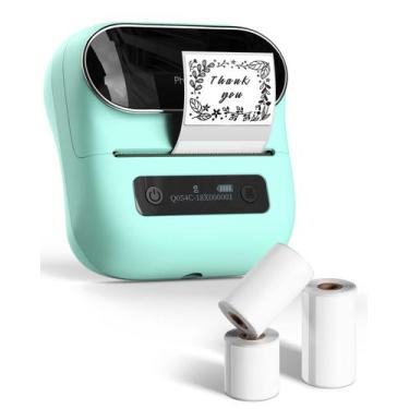 Imagem de Impressora de Etiquetas Phomemo M220 Bluetooth - Térmica com 3 Rolos d