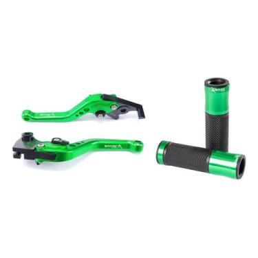 Imagem de Kit Manopla Manete Esportivo Yamaha Fazer 250 Fz25 Fz 25 250 - Stark R