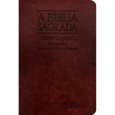 Imagem de Bíblia Sagrada  ACF  Hiper Legível  Capa Mogno - Editora Trinitariana