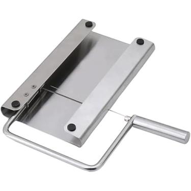 Imagem de Fatiador De Queijos E Frios Manual Em Aço Inox Para Cozinha
