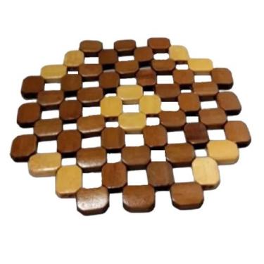 Imagem de Descanso De Panela Proteção de Mesa E Bancada feito de Bambu - Casita