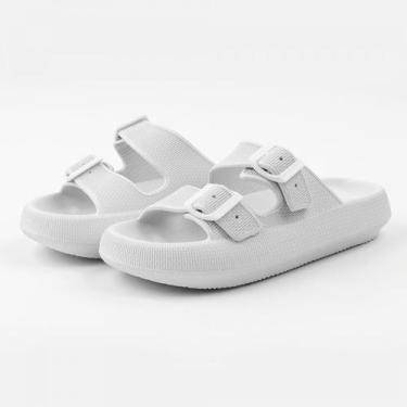 Imagem de Sandália Ortopédica Fly Feet Nuvem City (Branco) - Orthopauher - Pé de